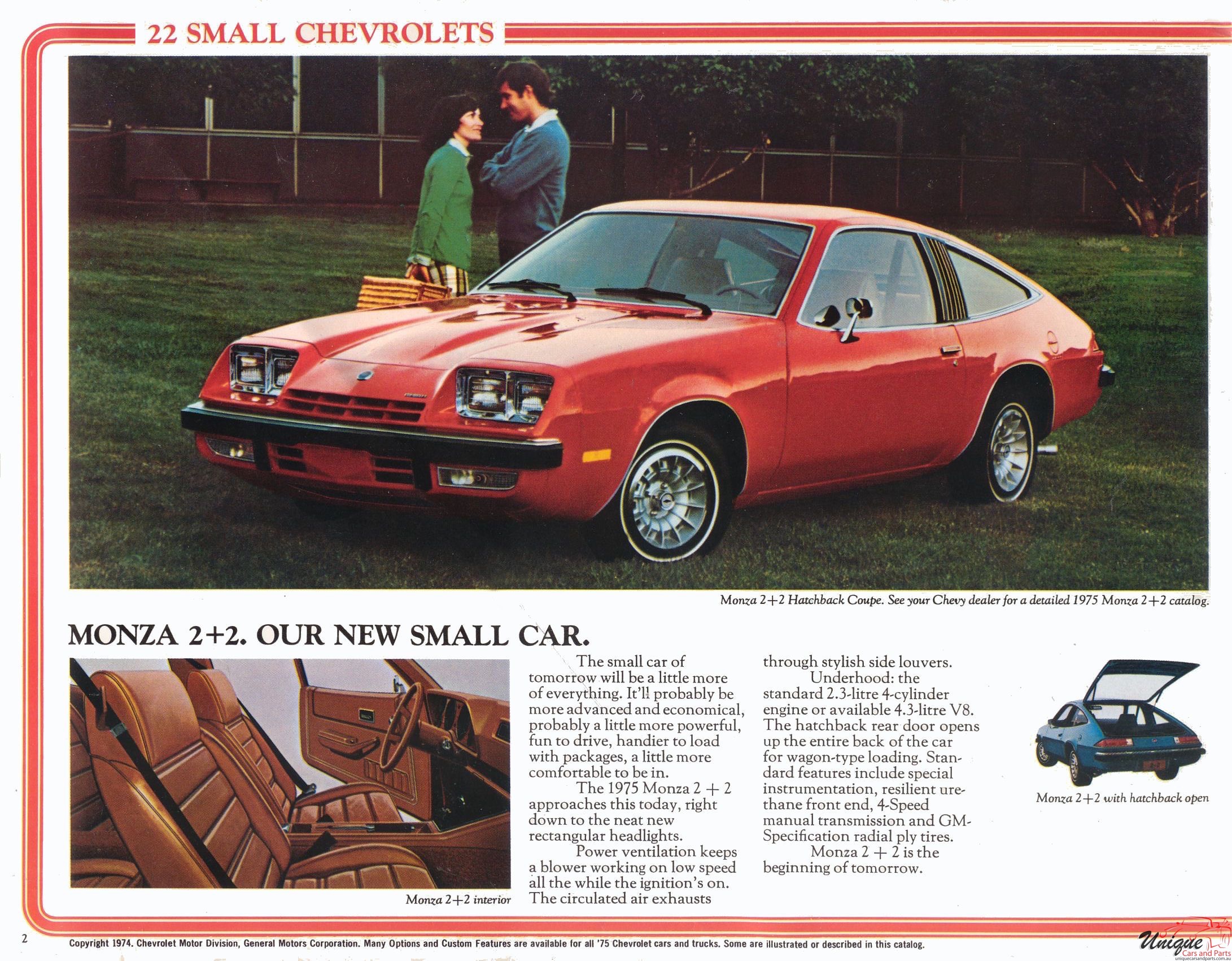 1975 Chevrolet Full-Line Brochure Page 7